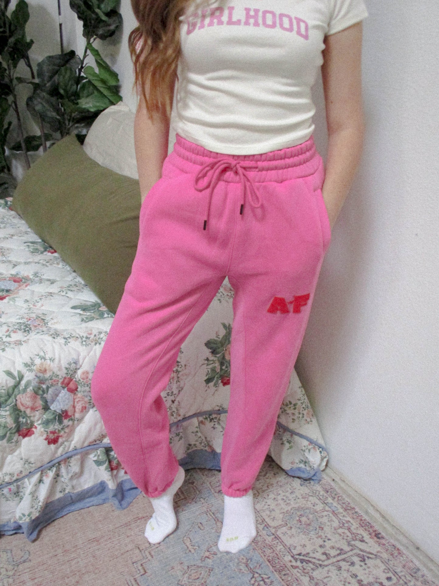 Women's Pink Sweatpants 